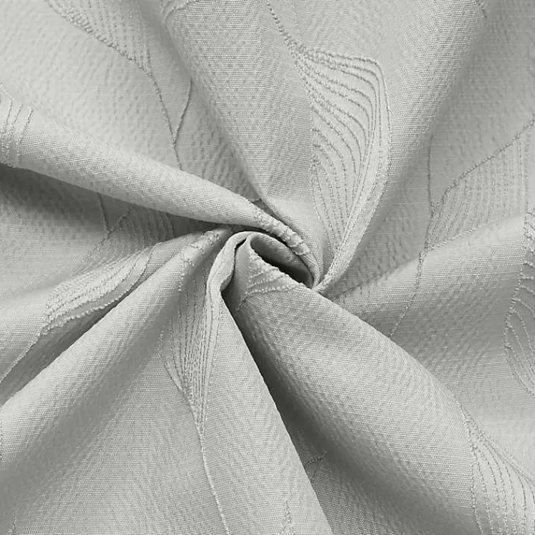 Curtains & Drapes-Kirklands Home Corsica Curtain Panel, 63 in. Gray