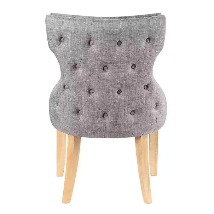 Dining Chairs-Kirklands Home Light Wingback Dining Chairs, Set of 2 Gray