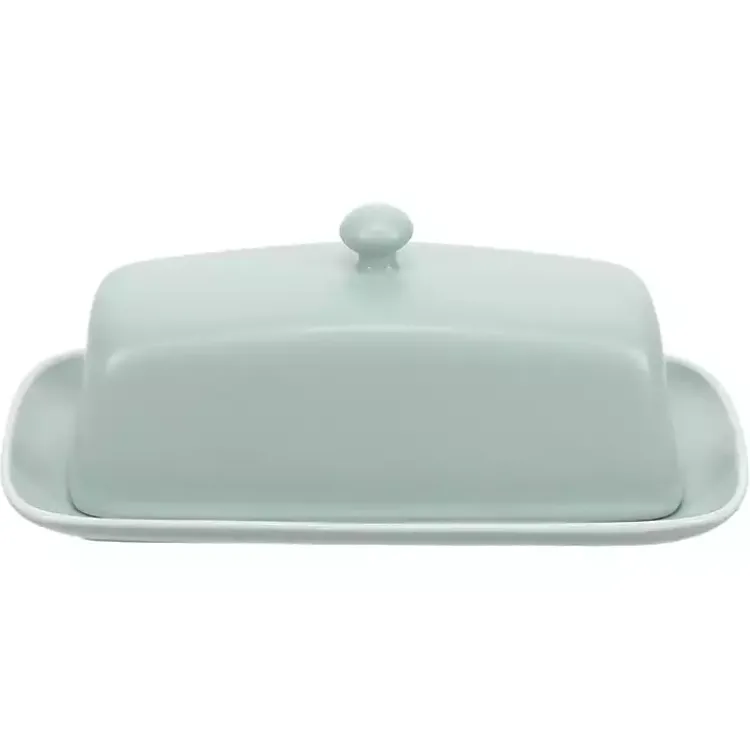 Kitchen Accessories-Kirklands Home Sage Stoneware 7-pc. Kitchen Accessories Set Green