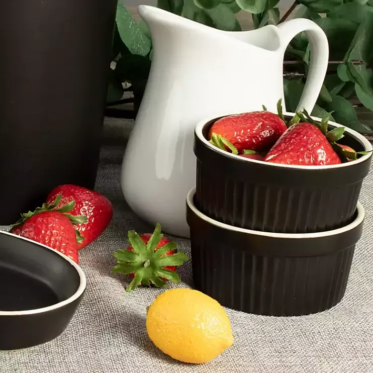 Kitchen Accessories-Kirklands Home Onyx Katy 6-pc. Kitchen Accessories Set Black