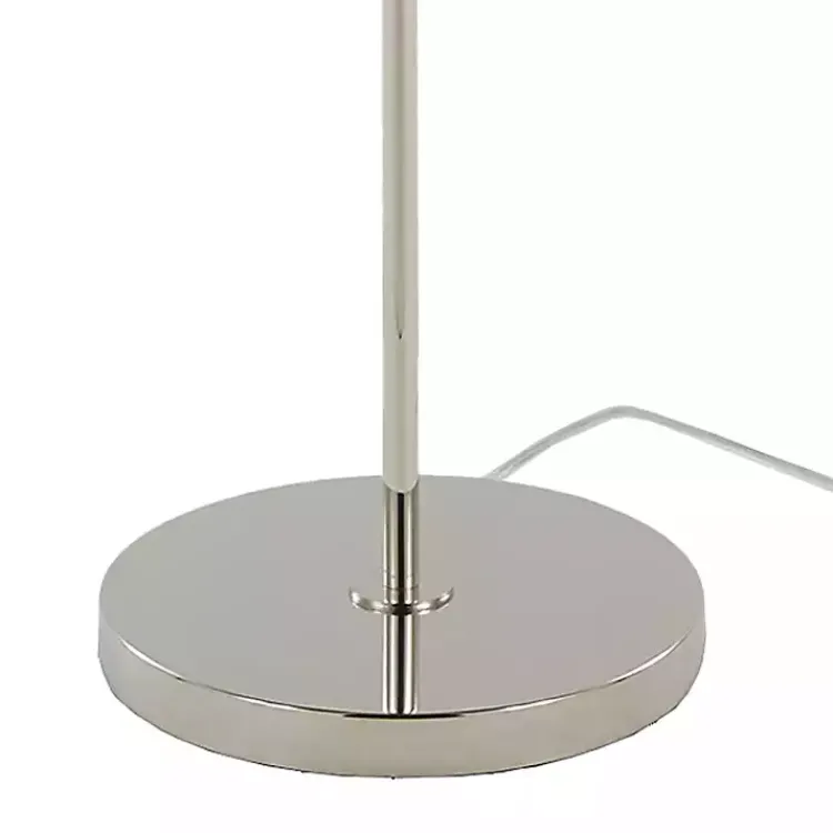 Floor Lamps-Kirklands Home Silver Metro Floor Lamp Clear