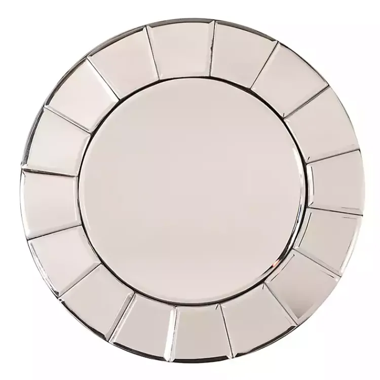 Decorative Mirrors-Kirklands Home Beveled Glass Round Wall Mirror