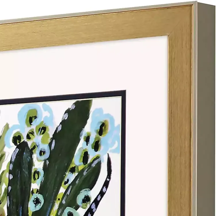 Framed Art-Kirklands Home Succulent Garden Framed Art Prints, Set of 2 Green