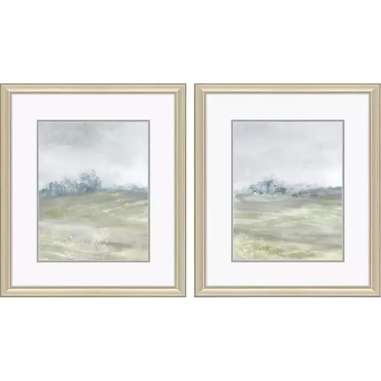 Framed Art-Kirklands Home Morning Mist Framed Canvas Art Prints, Set of 2