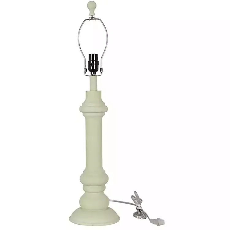 Table Lamps-Kirklands Home Pastel Green Coastal Ariel Table Lamps, Set of 2