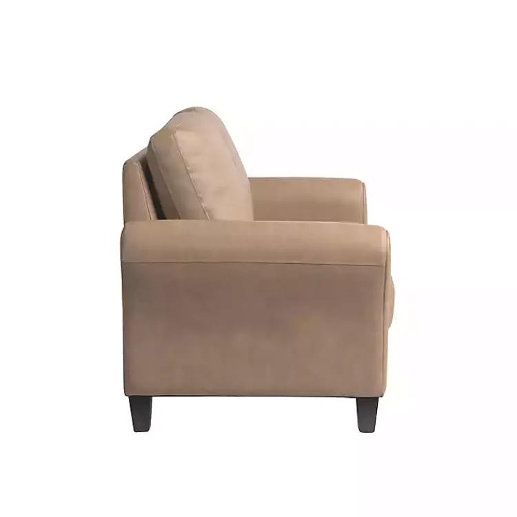 Sofas & Loveseats-Kirklands Home Light Walter Loveseat Brown