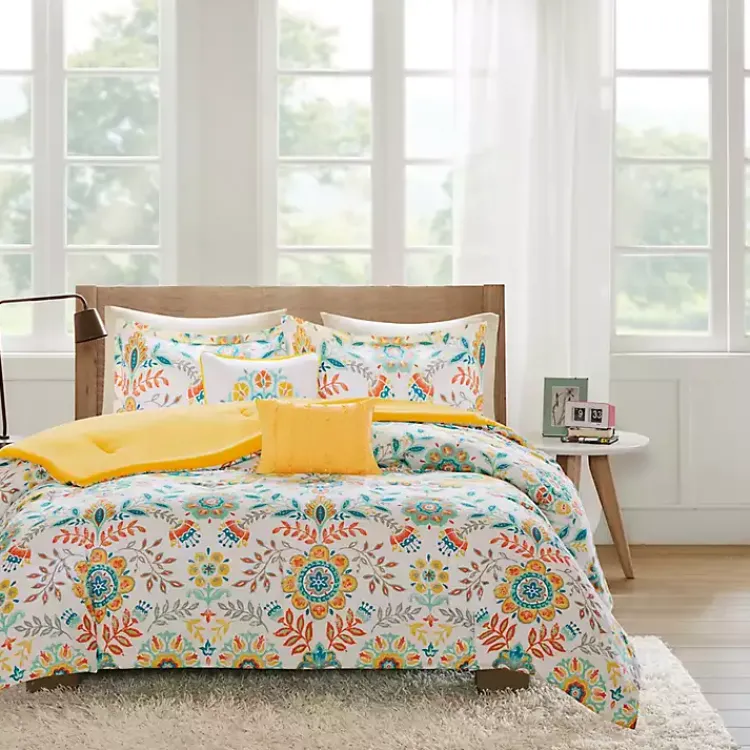 Comforters-Kirklands Home Mona Twin XL 4-pc. Comforter Set Multi