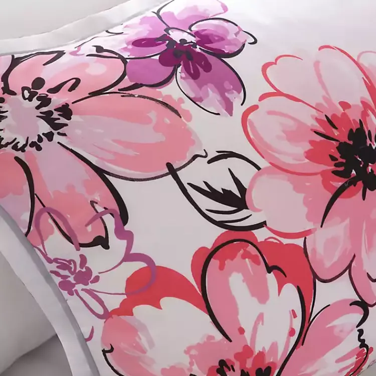 Comforters-Kirklands Home Ashley Floral California King 5-pc. Comforter Set