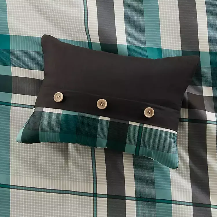 Comforters-Kirklands Home Roger Plaid 9-pc. Full Comforter Set