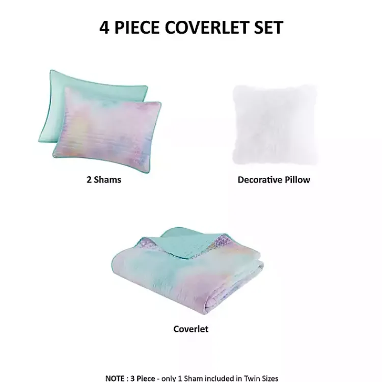 Quilts-Kirklands Home Watercolor Tie-Dye 3-pc. Twin/Twin XL Quilt Set