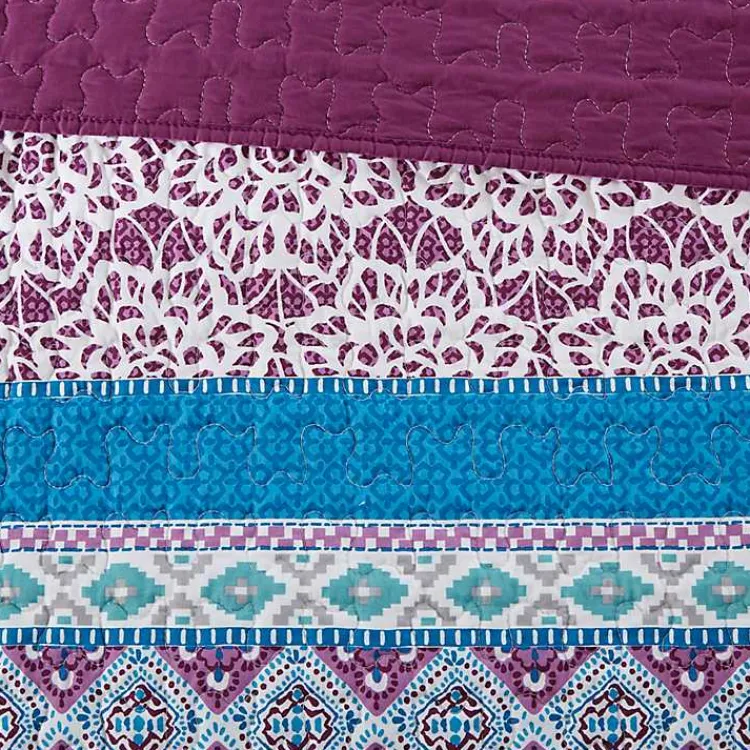 Quilts-Kirklands Home Adley Reversible Twin XL 4-pc. Quilt Set