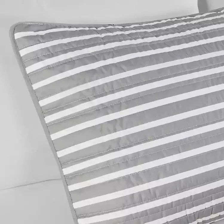 Quilts-Kirklands Home Reversible Stripes 5-pc. Full/Queen Quilt Set