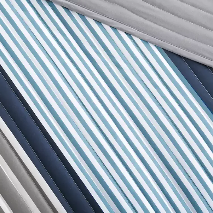 Quilts-Kirklands Home Reversible Stripes 5-pc. Full/Queen Quilt Set