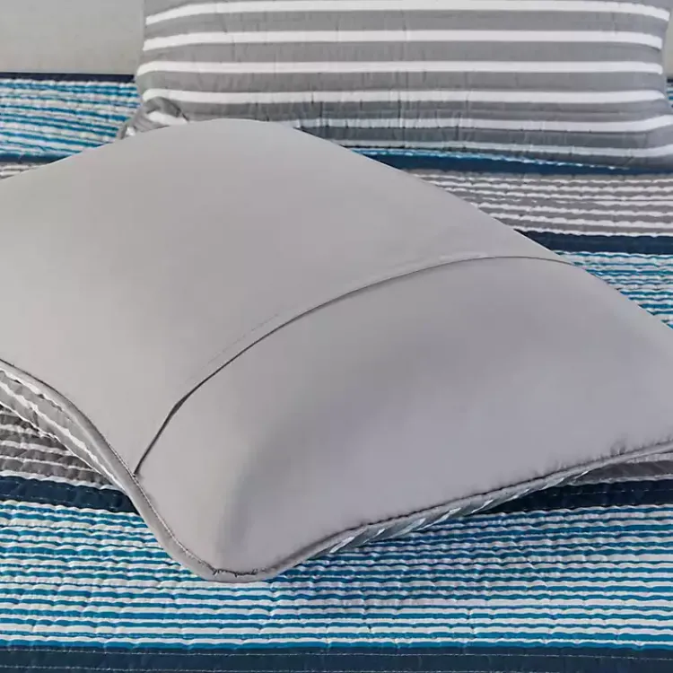 Quilts-Kirklands Home Reversible Stripes 5-pc. Full/Queen Quilt Set