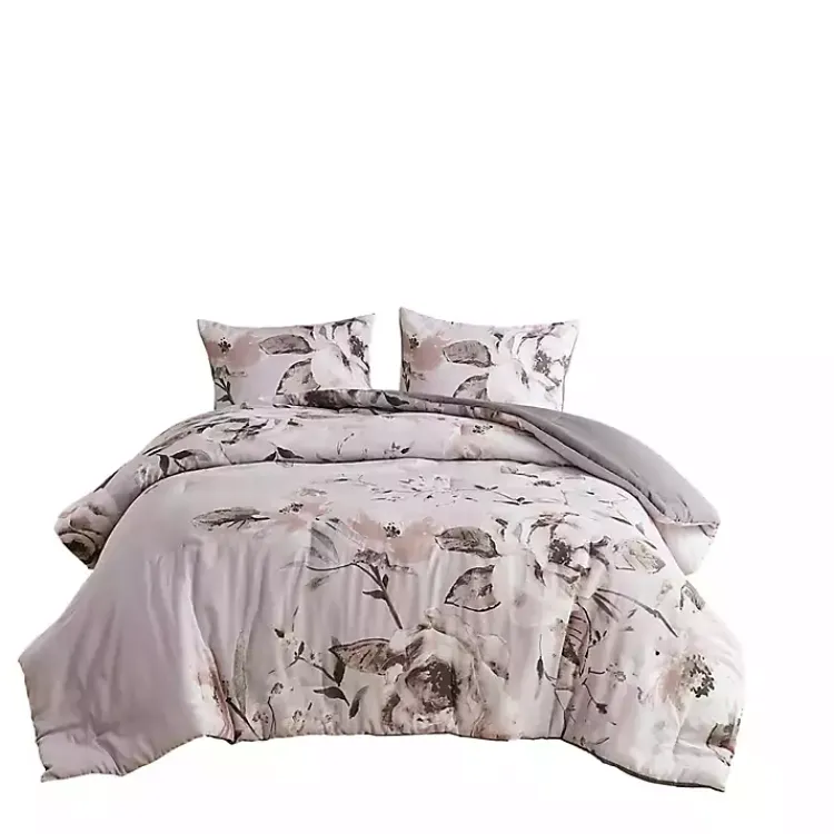 Comforters-Kirklands Home Madison Park Penny 3-pc. Full/Queen Comforter Set Purple