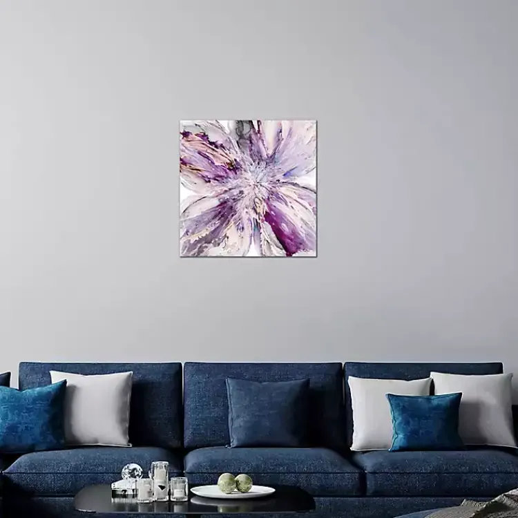 Canvas Art-Kirklands Home Blossom Burst Canvas Art Print Purple