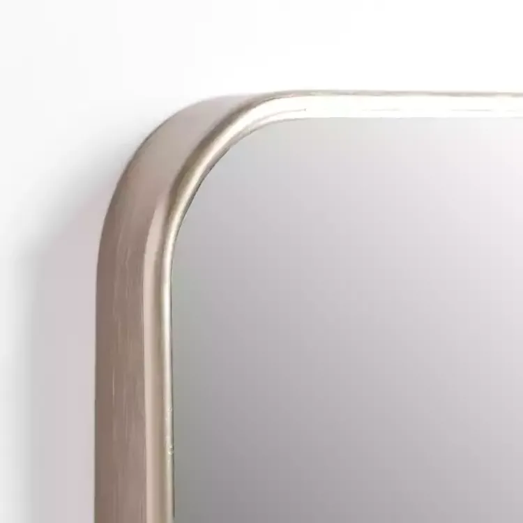 Framed Mirrors-Kirklands Home Champagne Nouveau Curved Corner Mirror