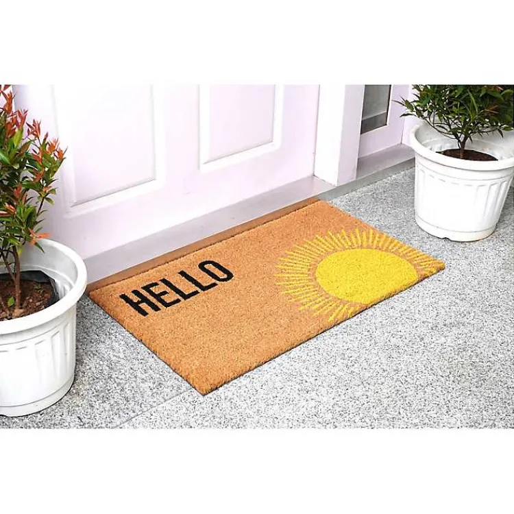 Doormats-Kirklands Home Hello Sunburst Doormat