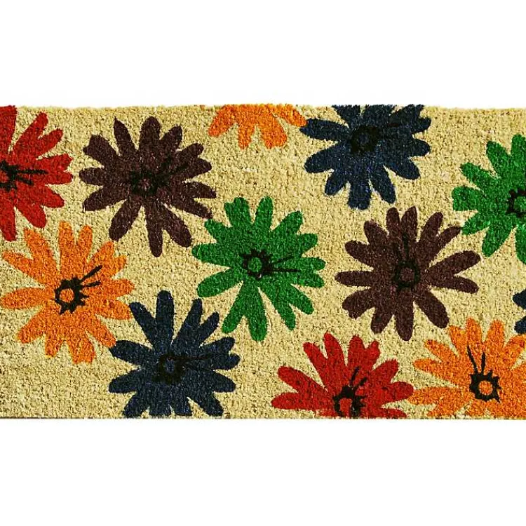 Doormats-Kirklands Home Colorful Daisies Doormat Multi