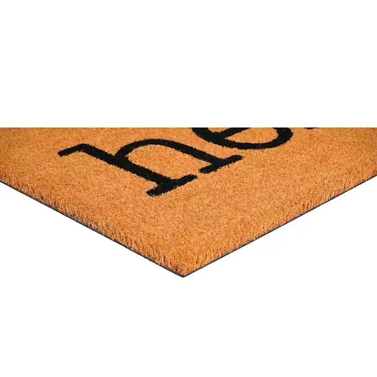 Doormats-Kirklands Home Hello Black Paw Print Doormat