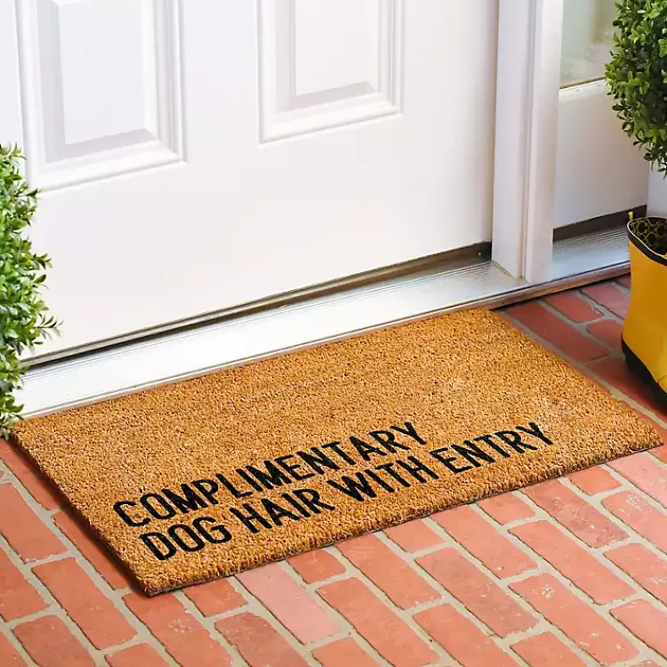 Doormats-Kirklands Home Complimentary Dog Hair With Entry Doormat