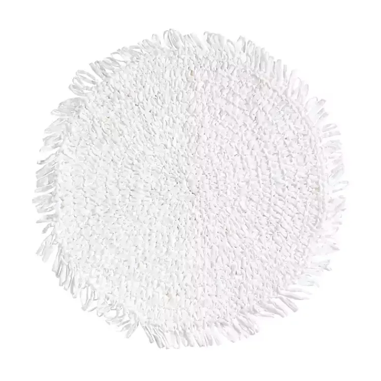 Table Linens-Kirklands Home Rustic Raffia Placemats, Set of 4 White