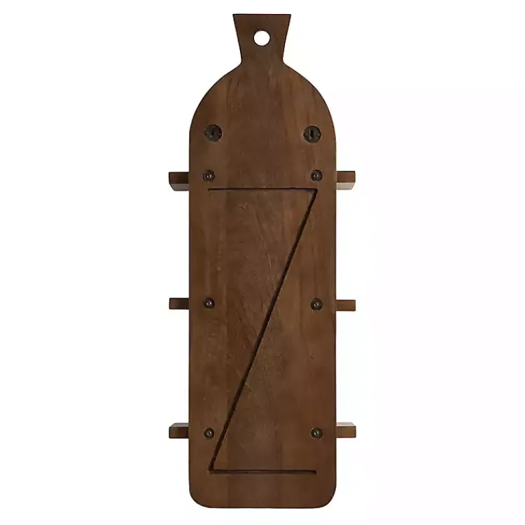 Shelves-Kirklands Home Brown Wood Board Tiered Wall Shelf