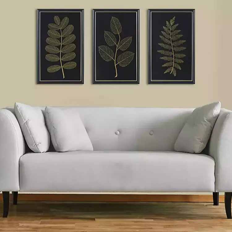 Framed Art-Kirklands Home Martha Stewart Botanical Framed Prints, Set of 3