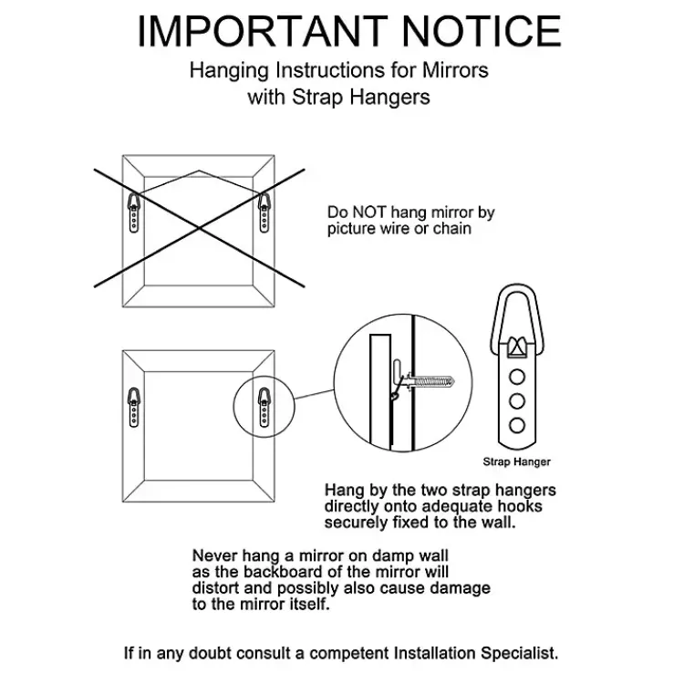 Decorative Mirrors-Kirklands Home Queen Ann Rectangular Wall Mirror Gold