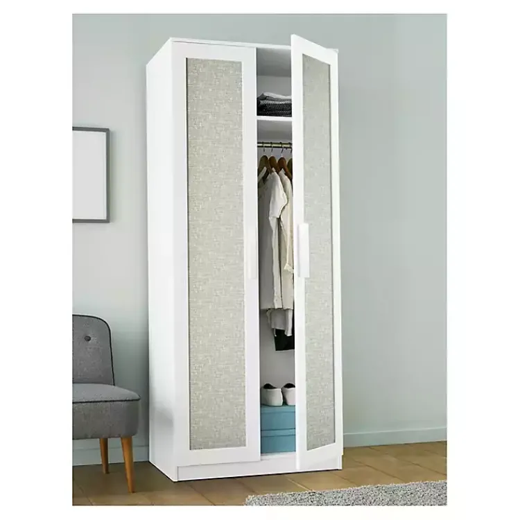 Wall Murals & Wallpaper-Kirklands Home Sage Textured Poplin Peel & Stick Wallpaper Green