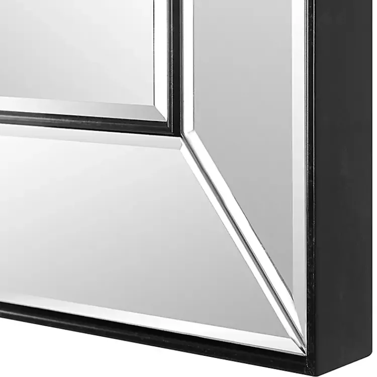 Decorative Mirrors-Kirklands Home Dark Bronze Bevel Rectangle Wall Mirror