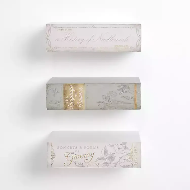 Shelves-Kirklands Home Book Floating Shelves, Set of 3