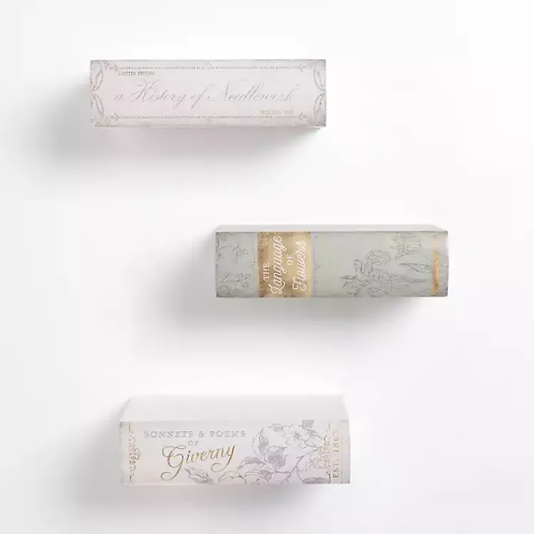 Shelves-Kirklands Home Book Floating Shelves, Set of 3