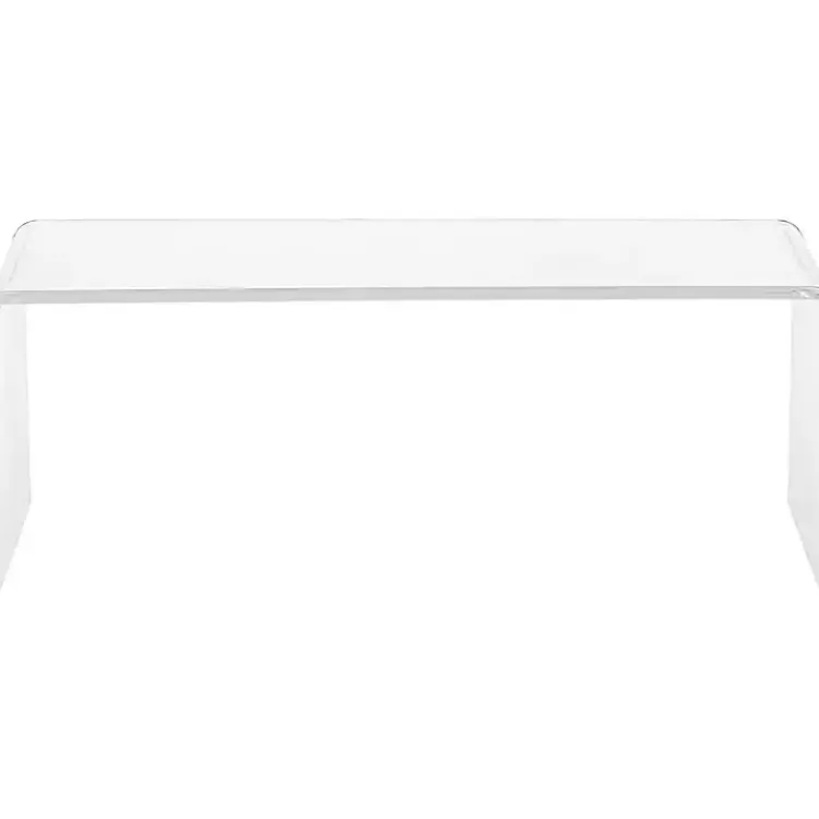 Coffee Tables-Kirklands Home Acrylic Curved Edge Coffee Table Clear