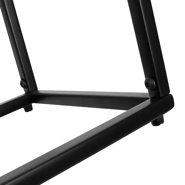 Accent & End Tables-Kirklands Home Mango Wood Tabletop Square Side Table Tan