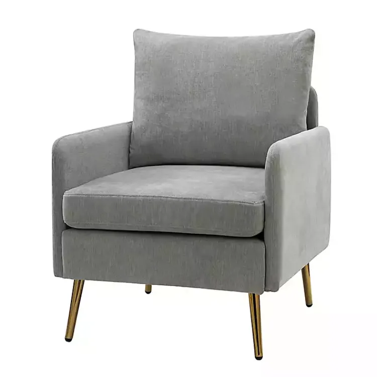 Accent Chairs-Kirklands Home Sage Penny Upholstered Accent Chair Green