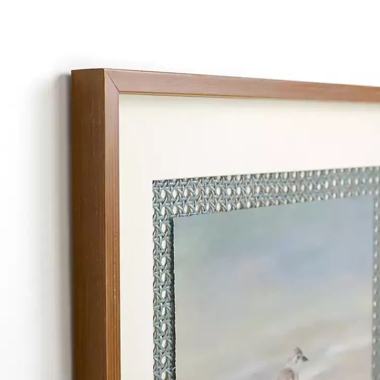 Framed Art-Kirklands Home Sunset Birds Cane Framed Art Prints, Set of 2