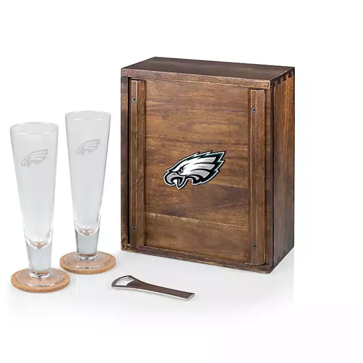 Barware-Kirklands Home Acacia Philadelphia Eagles Beer Glass Set