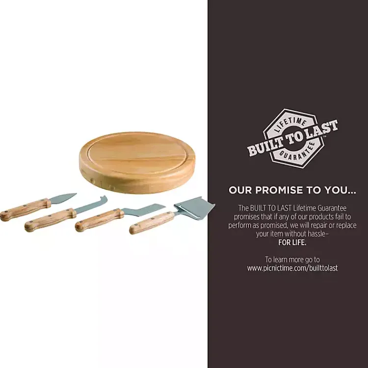 Serving & Entertaining-Kirklands Home San Francisco 49ers Cheese Board and Tool Set Tan