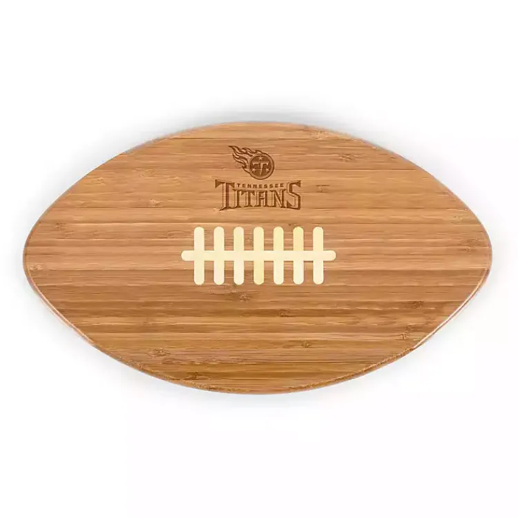 Serving & Entertaining-Kirklands Home Tennessee Tis Bamboo Football Cutting Board Tan