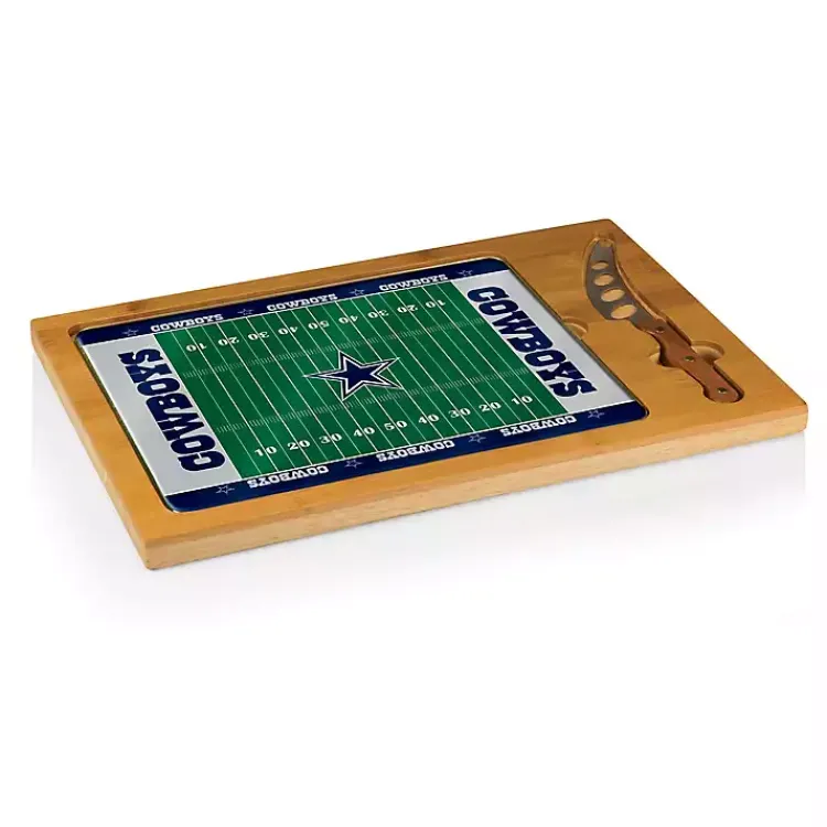 Serving & Entertaining-Kirklands Home Dallas Cowboys Cutting Board & Knife Set