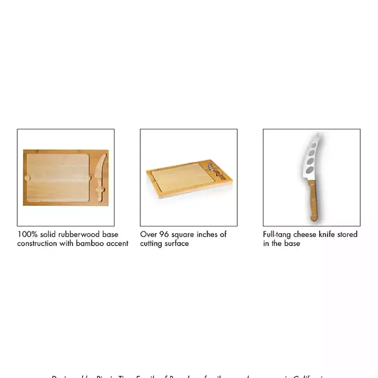 Serving & Entertaining-Kirklands Home Philadelphia Eagles Cutting Board & Knife Set