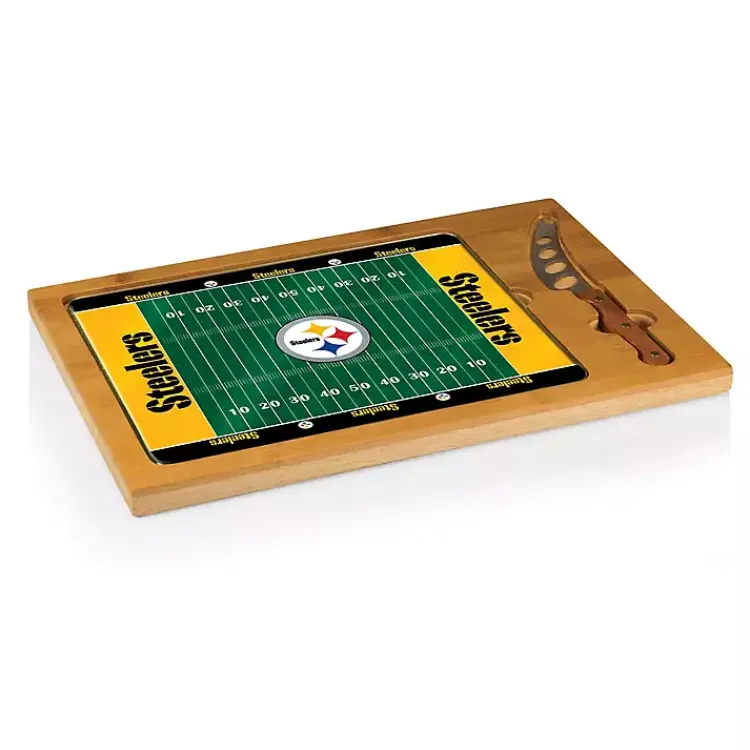 Serving & Entertaining-Kirklands Home Pittsburgh Steelers Cutting Board & Knife Set