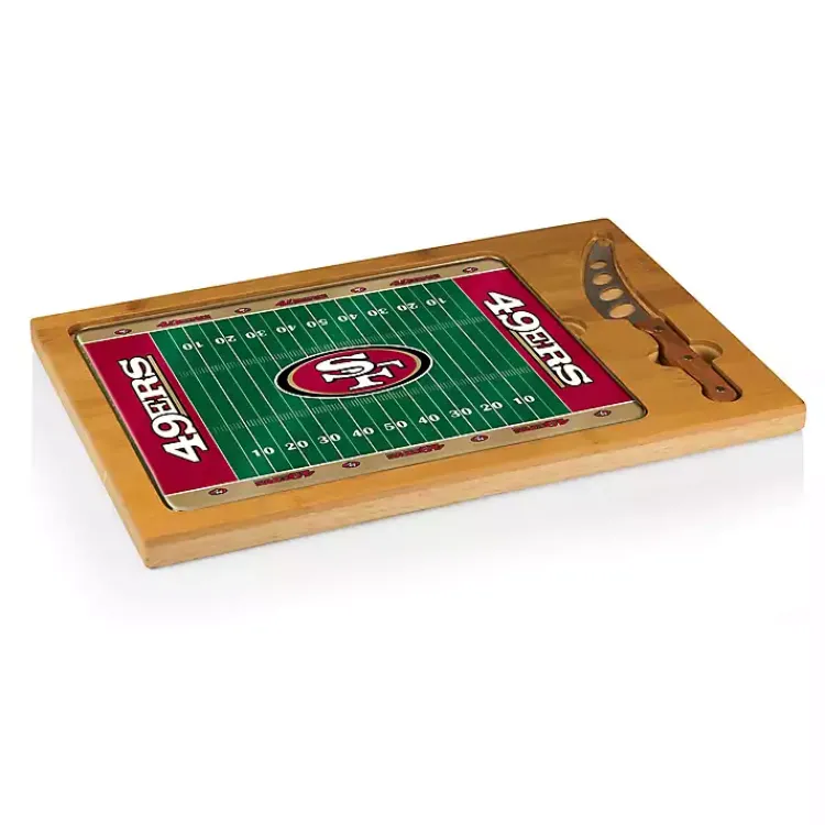 Serving & Entertaining-Kirklands Home San Francisco 49ers Cutting Board & Knife Set