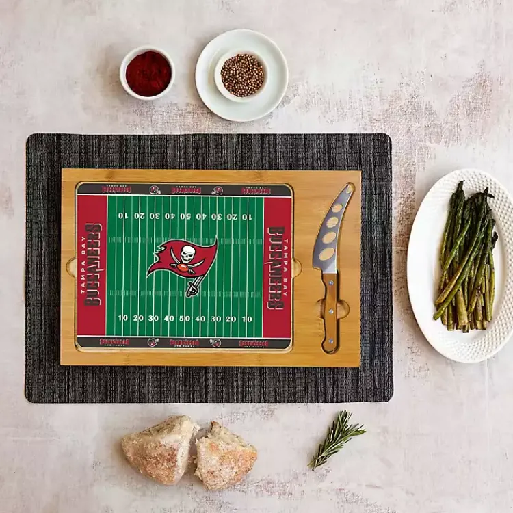 Serving & Entertaining-Kirklands Home Tampa Bay Buccaneers Cutting Board & Knife Set