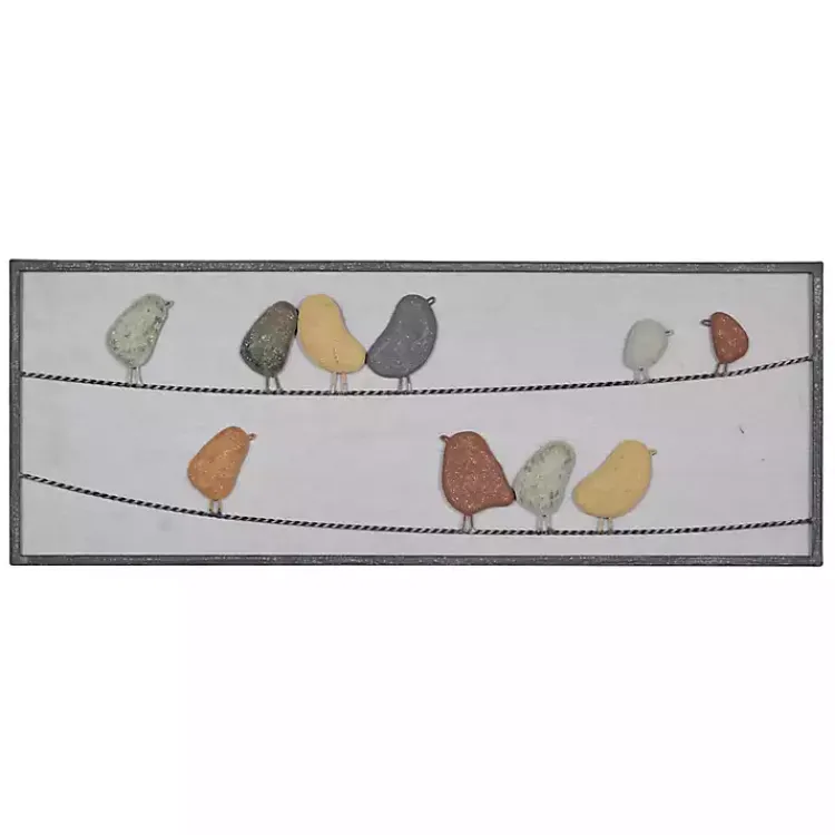 Wall Plaques-Kirklands Home Birds on a Wire Metal Wall Plaque