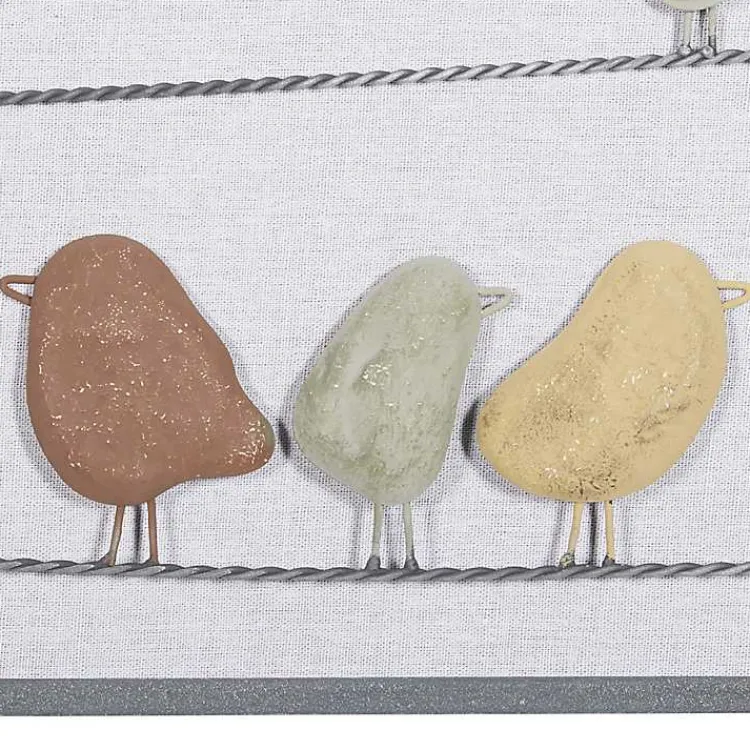Wall Plaques-Kirklands Home Birds on a Wire Metal Wall Plaque