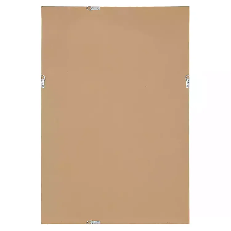 Decorative Mirrors-Kirklands Home White Oakhurst Rectangle Wall Mirror, 30 in.