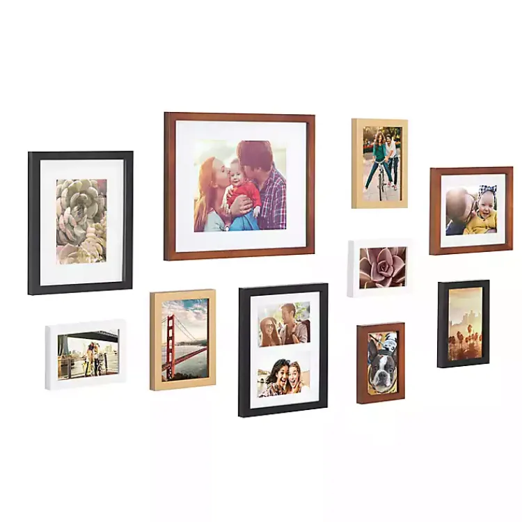 Gallery Wall Frames-Kirklands Home Neutral Tones 10-pc. Gallery Wall Frame Set
