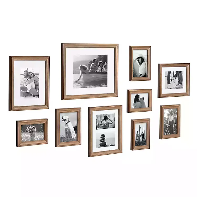 Gallery Wall Frames-Kirklands Home Natural 10-pc. Gallery Wall Frame Set Brown
